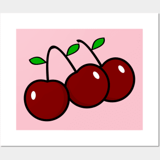 Sweet cherries Posters and Art